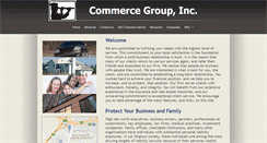 Desktop Screenshot of commercegroup.net