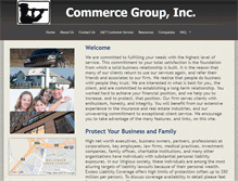 Tablet Screenshot of commercegroup.net
